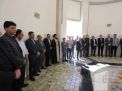 گزارش تصویری مراسم عطرافشانی و ادای احترام به مقام شامخ شهدای هشت سال دفاع مقدس
